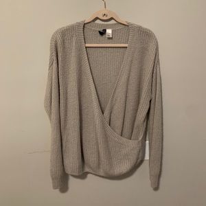 Gray Knit Sweater